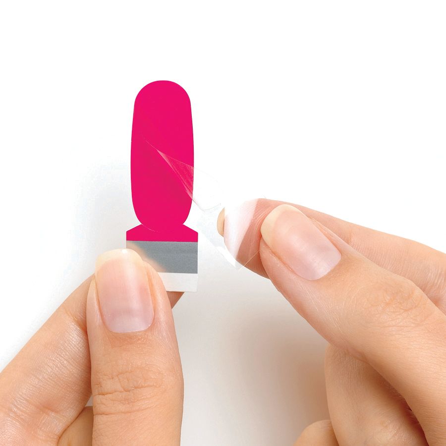 Anwendung Nagellackstreifen Colorstreet