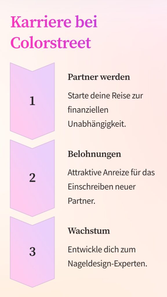 Partner werden Colorstreet